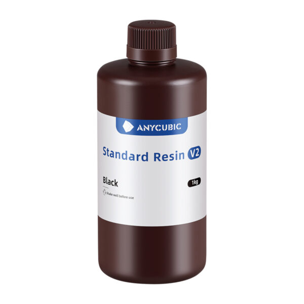 SBZ2BK-105B Anycubic-Standard-Resin-V2-Black wr 03a Anycubic Standard Resin V2 - Black