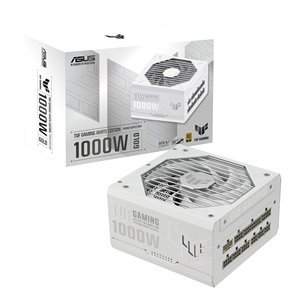 TUF-GAMING-1000G-WHITE Asus-TUF-Gaming-1000W-80-PLUS-Gold-ATX-Modular-Power-Supply-White wr 01a Asus TUF Gaming 1000W 80 PLUS Gold ATX Modular Power Supply - White