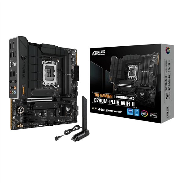 TUFGAMINGB760M-PLUSWIFIII-WR-01 Asus TUF Gaming B760M-PLUS WIFI II - mATX Motherboard