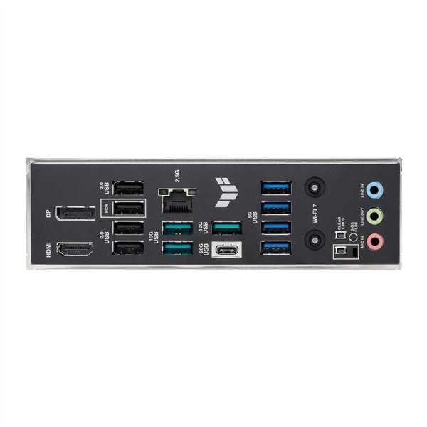 TUFGAMINGB850MPLUSWIFI7 ASUS-TUF-Gaming-B850M-Plus-WIFI-AMD-AM5-M-ATX-Gaming-Motherboard wr 05a ASUS TUF Gaming B850M-Plus WIFI AMD AM5 M-ATX Gaming Motherboard