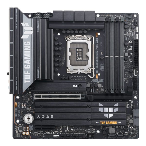 Asus TUF Gaming B860M-Plus Wi-Fi M-ATX Motherboard – Intel LGA1851, DDR5, PCIe 5.0. Wi-Fi 7