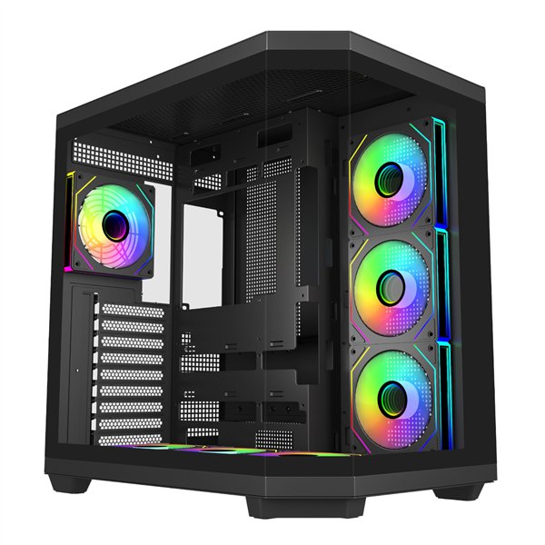 U580-BA FSP-U580-ARGB-ATX-Ultra-Tower-Gaming-Chassis-Black wr 01 FSP U580 ARGB ATX Ultra Tower Gaming Chassis - Black