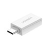US173-30155 Ugreen-US173-USB-A-to-USB-Type-C-Adapter-White wr 01 UGREEN US173 USB-A to USB Type-C Adapter - White