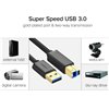 UGREEN US210 USB-A Printer Cable 2M - Black