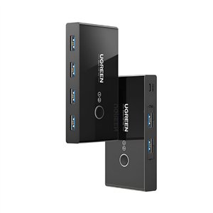 US216-30767-wr-02 UGREEN USB 3.0 4-Port Switch Box, with 1.5m USB Cables