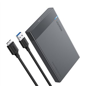 US221-30847-wr-01 UGREEN 2.5'' SATA Hard Drive USB 3.0 Enclosure, UASP, 6Gbps