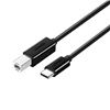 UGreen USB Type-C to B Male Printing Cable 2m - Black