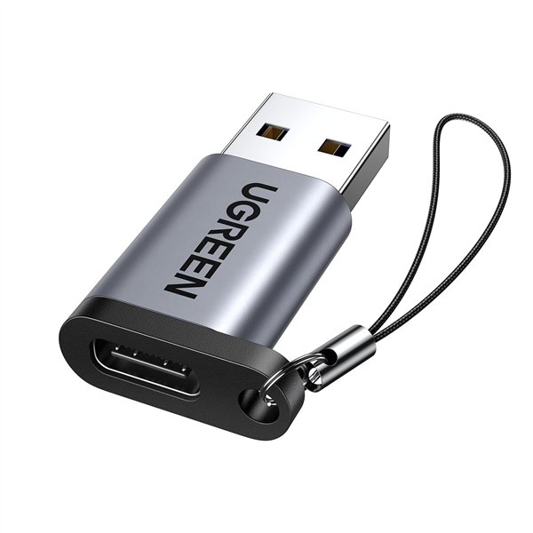 US276-wr-01 UGREEN USB 3.0 Male to Type-C 3.1 Female Adapter, Data Transfer and Charging