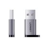 US276-wr-02 UGREEN USB 3.0 Male to Type-C 3.1 Female Adapter, Data Transfer and Charging