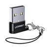 US280-50568 UGreen-US280-USB-A-to-USB-Type-C-Adapter wr 01 UGREEN USB A Male to USB Type-C Female Adapter (Black)
