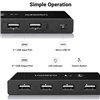 UGREEN USB 2.0 4-Port Switch Box, with 1.5m USB Cables