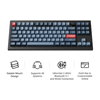 V3M-D3 Keychron V3 Max QMKVIA 80 Wireless Custo wr 02 Keychron V3 Max QMK/VIA 80% Wireless Custom Mechanical Keyboard (Brown Switch) – Carbon Black