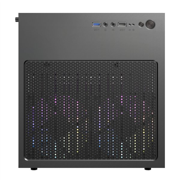 Antec VCX10M ARGB Micro-ATX | ITX Mini-Tower Gaming Chassis - Black