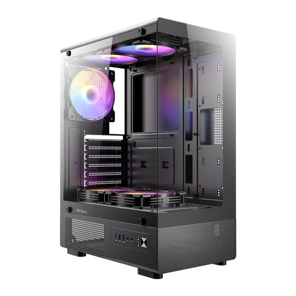 VCX300-ARGB Antec-VCX300-ARGB-ATX-Gaming-Chassis wr 01a Antec VCX300 ARGB ATX Gaming Chassis