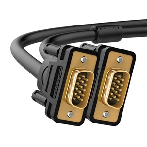 VG101-11632 -UGREEN-VGA-Male-to-Male-Cable-5m-Blk wr01 UGREEN VGA Male to Male Cable 5m 1080p -Black