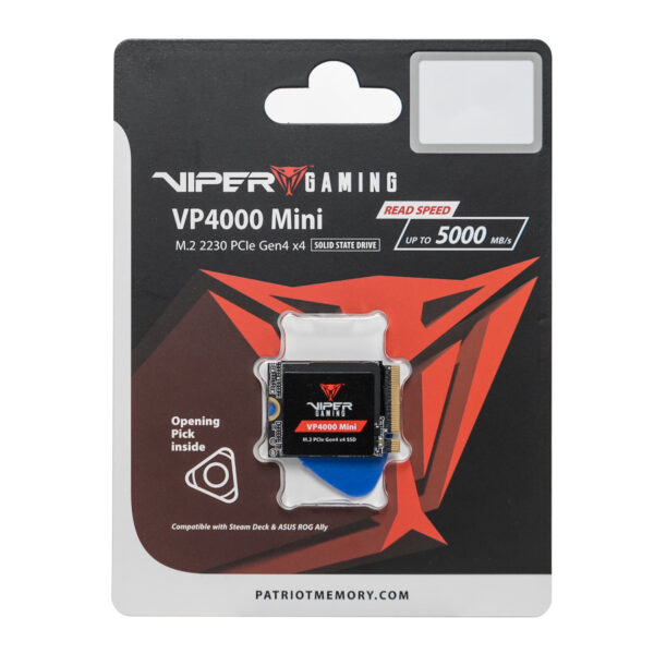 VP4000M1TBM23 Patriot-Viper-VP4000-Mini-1TB-M.2-2230-PCIe-Gen4x4-SSD wr 05 Patriot Viper VP4000 Mini 1TB M.2 2230 PCIe Gen4x4 SSD