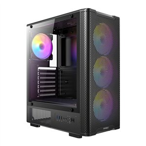VX310-ARGB Antec-VX310-ARGB-ATX-Gaming-Chassis-Black wr 01a Antec VX310 ARGB ATX Gaming Chassis