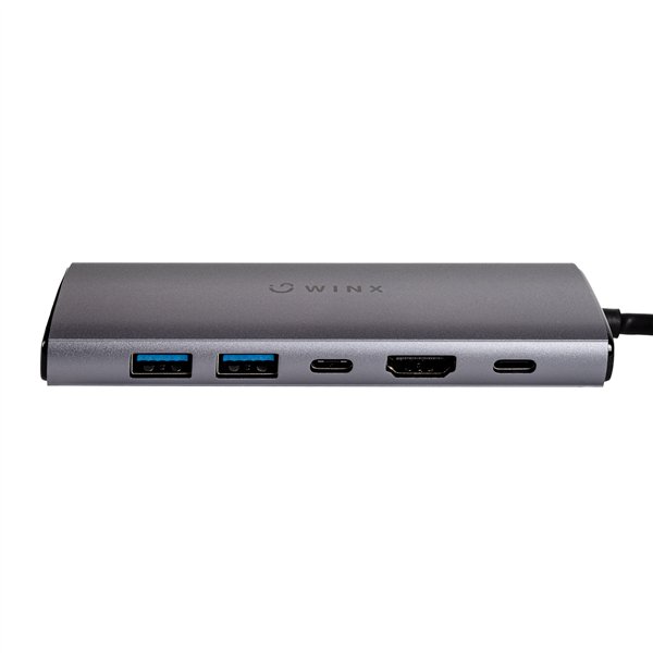 WINX WX-HB111 Connect-Pro-6-in-1-Type-C-Hub-Front-0117-Edit1500x1500-96DPI WINX CONNECT Pro 6-in-1 Type-C Hub