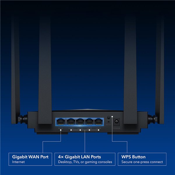 WR3600E-WR-05 Cudy BE3600 Gigabit Wi-Fi 7 Router (WR3600)