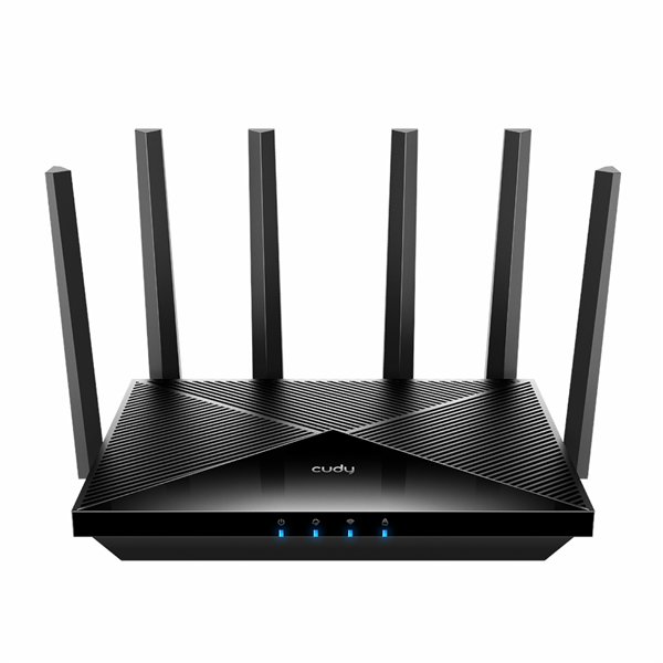 WR6500H CUDY-ROUTER-BE6500-2.5G-WIFI-7-ROUTER-BLK Cudy BE6500 Wi-Fi 7 Dual-Band Router with 2.5Gb WAN-Black