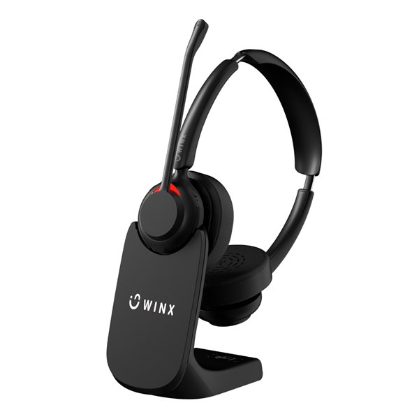 WX-HS114 WINX-CALL-Elite-AI-Noise-Cancelling-Wireless-Headset-Black wr 01a WINX CALL Elite AI Noise Cancelling Wireless Headset