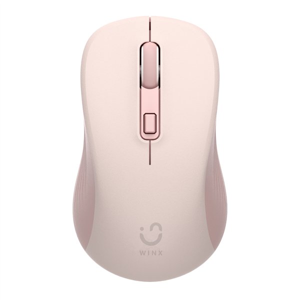 WX-KB110 WINX CLICK Easy 1600DPI Wireless-Mouse Pink wr 02a WINX CLICK Easy 1600DPI 2.4GHz Wireless Mouse - Pink