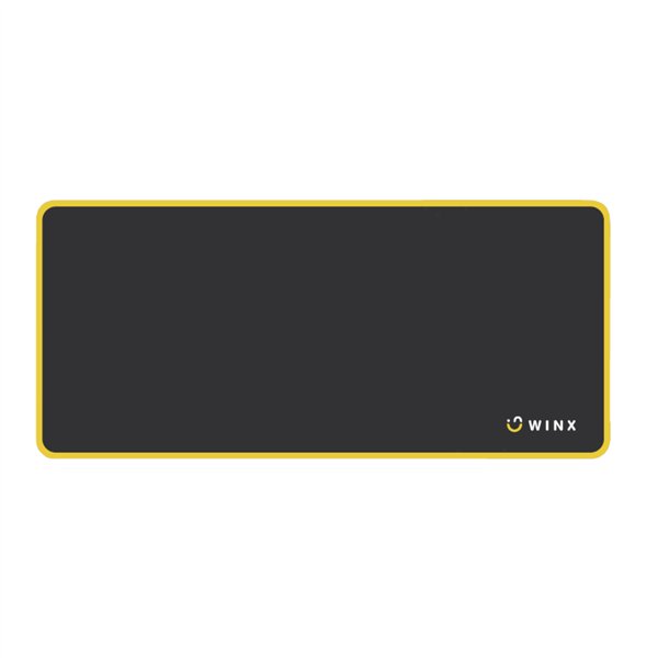 WX-MP103 wr 01 WINX GLIDE Black Extra Large Mouse Pad
