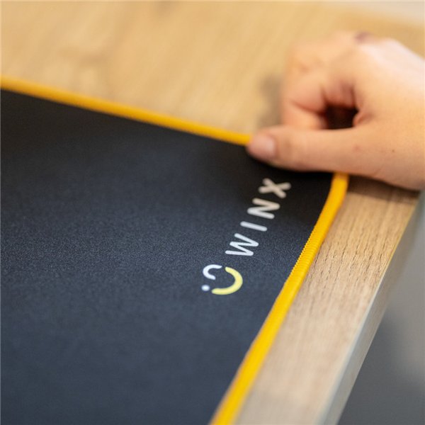 WX-MP103 wr 05 WINX GLIDE Black Extra Large Mouse Pad