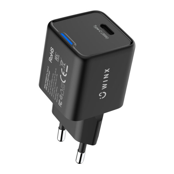 WX-WC104 WINX-POWER-Fast-Type-C-35W-GaN-Wall-Charger-Black wr 02 WINX POWER Fast Type-C 35W GaN Wall Charger