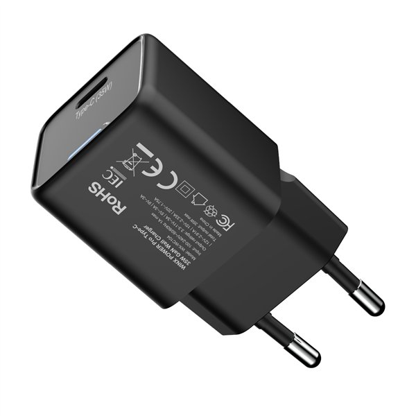 WX-WC104 WINX-POWER-Fast-Type-C-35W-GaN-Wall-Charger-Black wr 03 WINX POWER Fast Type-C 35W GaN Wall Charger