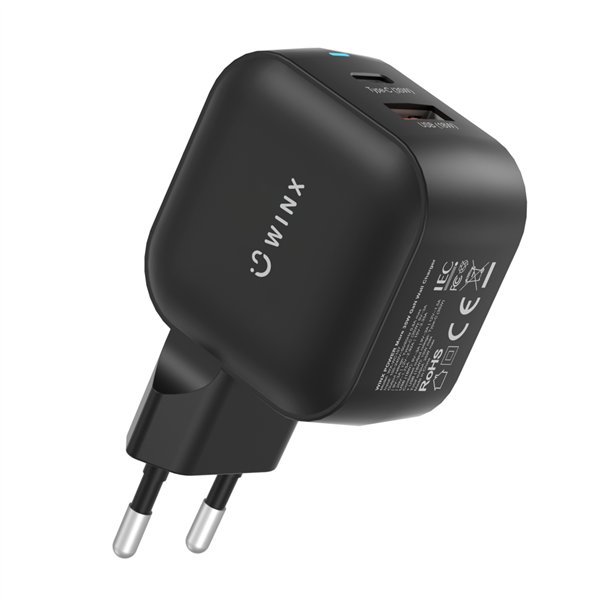 WX-WC107 WINX-POWER-More-35W-GaN-Wall-Charger-Black wr 03 WINX POWER More 35W GaN Wall Charger