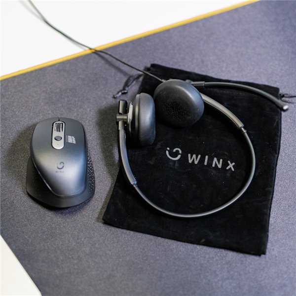 WX HS108 wr 08 WINX CALL Pro AI Noise Cancelling Mic Headset