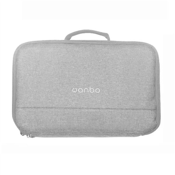 X1-BAG Wanbo-X1-Projector-Carrying-Case-Grey wr 01 Wanbo X1 Projector Carrying Case - Grey