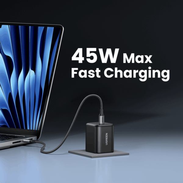 X526-65058 UGreen Charger USB Type-C GaN Fast 45W E wr 05 UGreen Charger USB Type-C GaN Fast 45W EU