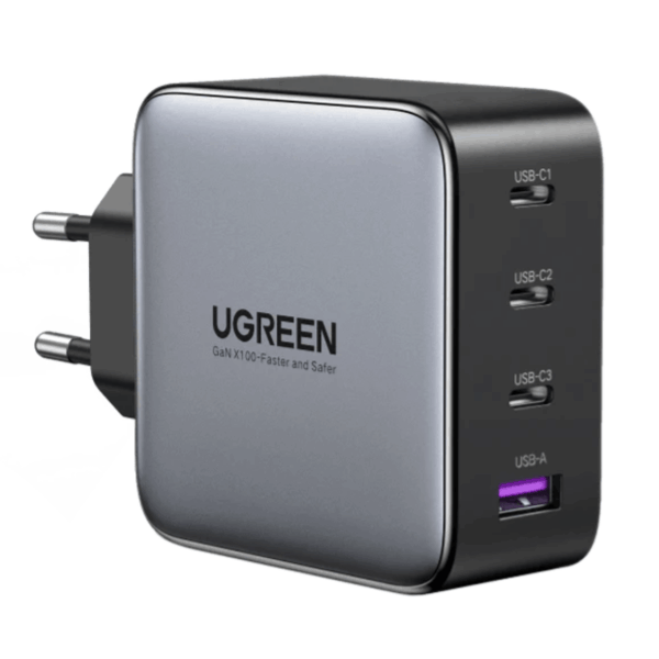 X773-65620B UGreen GaN X100 5-Port 100W Fast Charger wr 01 UGreen GaN X100 5-Port 100W Fast Charger