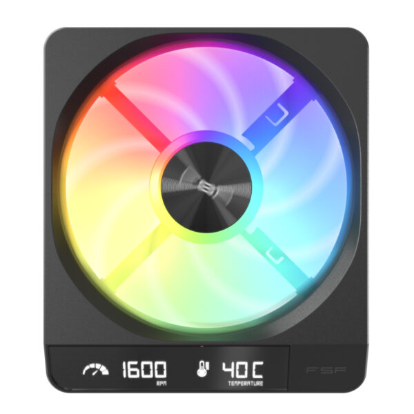 ZENFAN-BA FSP-ZENFAN-120mm-ARGB-PWM-Smart-Fan-Black wr 02a FSP ZENFAN 120mm ARGB PWM Smart Fan - Black
