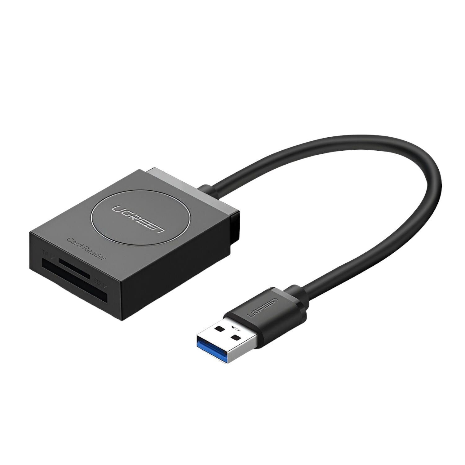 Cr127-2050-wr-02 UGREEN USB 3.0 Dual Slot Card Reader for SD/TF Cards – 5Gbps Data Transfer
