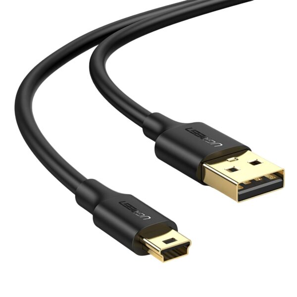 Us132-wr-01 UGREEN US132 USB to Mini USB 2.0, 450Mbps SuperSpeed Cable - 2m