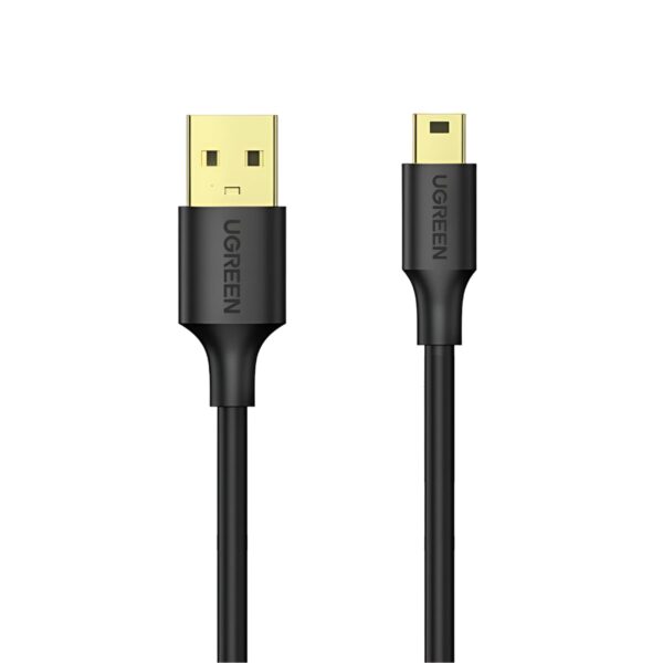 Us132-wr-02 UGREEN US132 USB to Mini USB 2.0, 450Mbps SuperSpeed Cable - 2m
