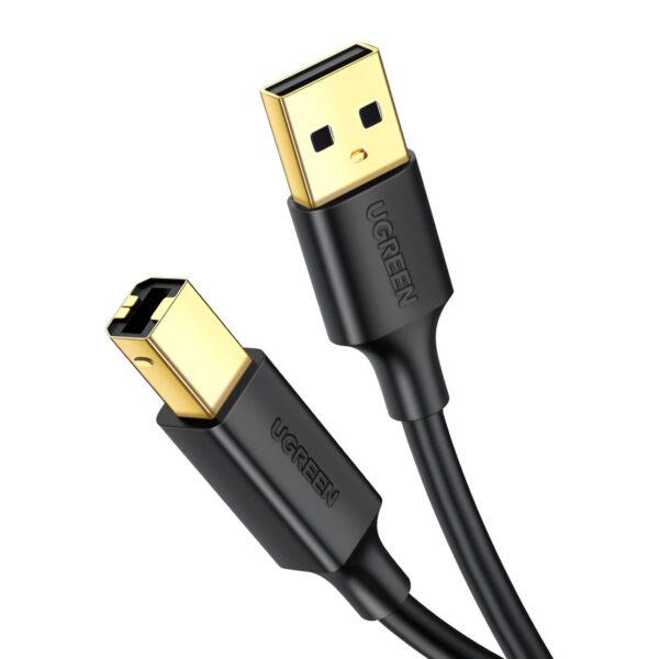 Us135-wr-03 UGREEN US135 USB 2.0 to USB-B Printer Cable, 480Mbps - 3m