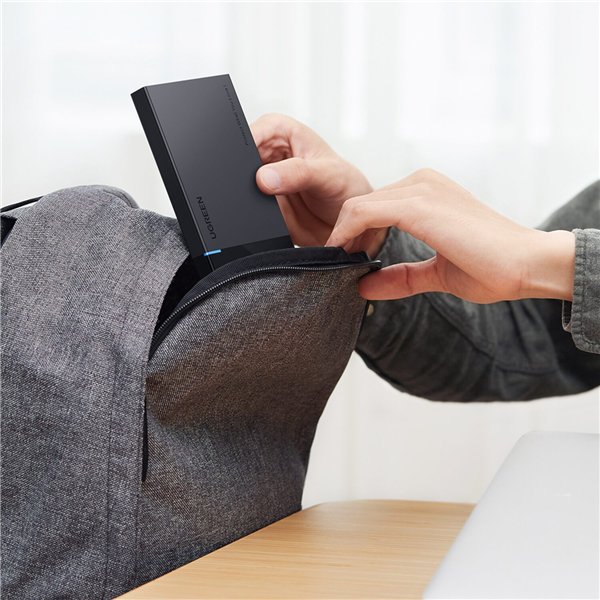 Us280-50568-wr-05 UGREEN USB 3.0 to 2.5” SATA Hard Drive Enclosure (Non-Detachable Cable)