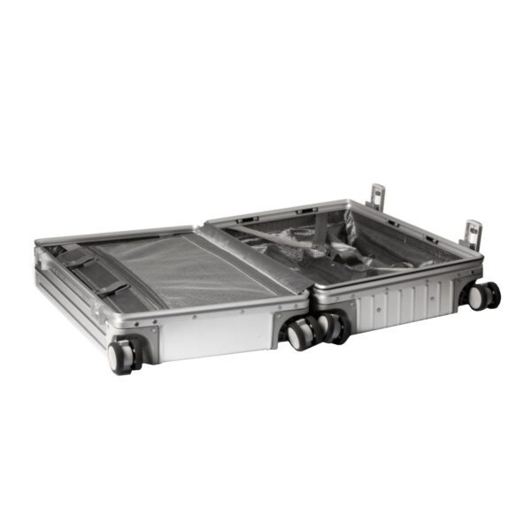 100150 PORT-VAL-DISERE-METAL-TRAVEL-CASE wr 04 Port Designs VAL D'ISERE 30L Metal Travel Suitcase