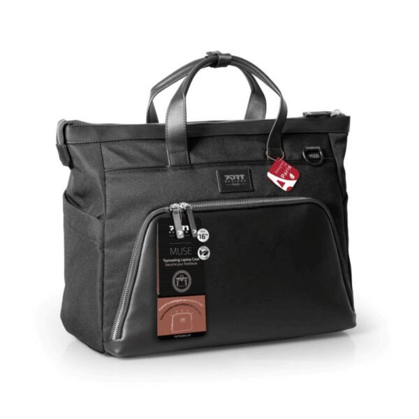 135181 PORT MUSE SIGNATURE business 16 laptop h wr 08 PORT MUSE SIGNATURE business 16" laptop handbag - clutch bag included