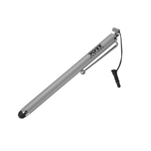 140212 wr 01 Port Designs Phone and Tablet Stylus - Silver