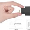 UGREEN Micro HDMI Male to HDMI Female Adapter – Black