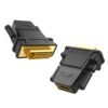 20124-20124-wr-02 UGREEN 20124-20124 DVI (24+1) Male to HDMI Female Adapter - Black