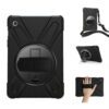 Port Designs Pro Shock 360 Rugged Protective and Rotative Folio for Samsung Galaxy Tab A9+ - Black