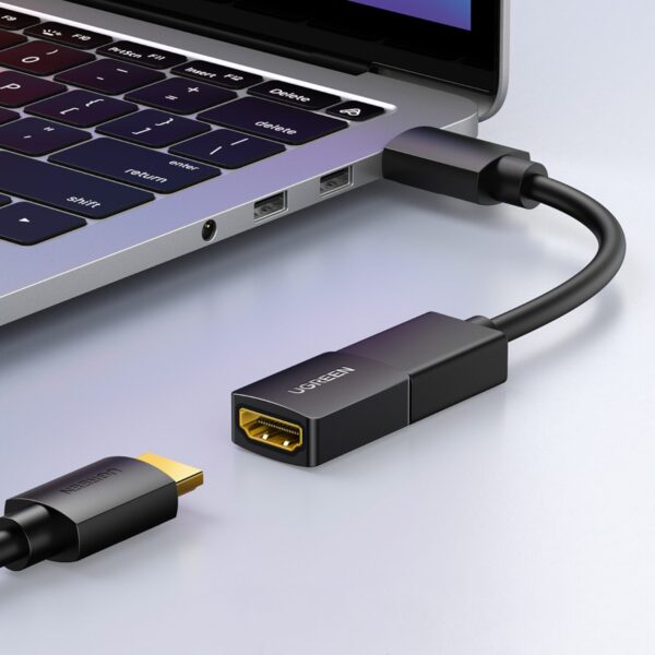 2107-2107-wr-05 UGREEN 20107-20107 HDMI Female to Female Adapter - Black