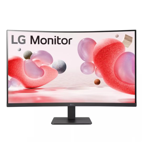 32MR50C-B.AFBQ LG-MON-IPS-32-1080P-100HZ-HDMI-VGA wr 01 LG Essential 32" FHD VA Curved Monitor 100Hz with FreeSync