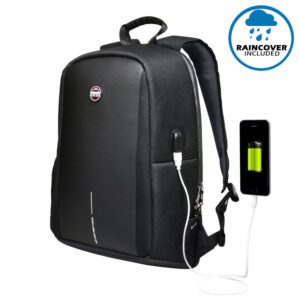 400508 wr 01a Port Designs Chicago EVO Anti-Theft 13-15.6" Backpack - Black